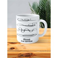 Iğneci Meslek Baskılı Kupa Bardak Çift Taraflı Baskı Kişiye Özel Model