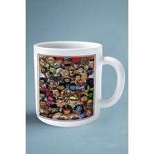 Mortal Kombat Oyun Baskılı Kupa Bardak Çift Taraflı Baskı Kişiye Özel Model 20