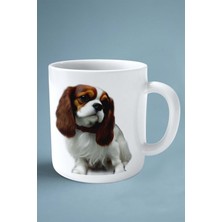 Cavalier King Charles Köpek Isimli Kişiye Özel Baskılı Kupa Bardak Bakış
