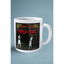 Mortal Kombat Oyun Baskılı Kupa Bardak Çift Taraflı Baskı Kişiye Özel Model 33