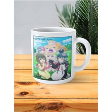 Kuma Kuma Kuma Bear Baskılı Kupa Bardak Kişiye Özel Model 2