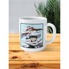 Steins Gate Baskılı Kupa Bardak Kurisu Makise Rintaro Okabe Fotoğraf