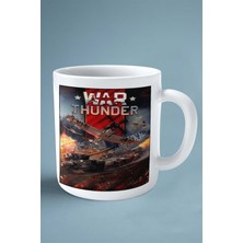 War Thunder Oyun Baskılı Kupa Bardak Çift Taraflı Baskı Kişiye Özel Model 1