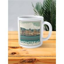 Montreal Baskılı Kupa Bardak Kişiye Özel Desen