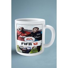 Fifa Oyun Baskılı Kupa Bardak Çift Taraflı Baskı Kişiye Özel Model 9