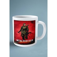 Metal Gear Solid Oyun Baskılı Kupa Bardak Çift Taraflı Kişiye Özel Model 2