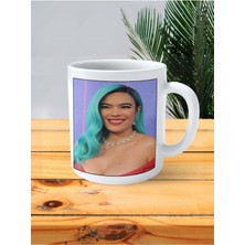 Karol G Baskılı Kupa Bardak Kişiye Özel Desen 2