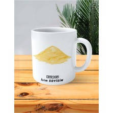 Kumcu Meslek Baskılı Kupa Bardak Çift Taraflı Baskı Kişiye Özel Model