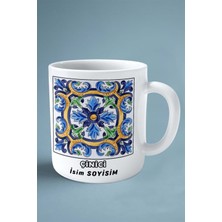 Çinici Çini Meslek Baskılı Kupa Bardak Çift Taraflı Baskı Kişiye Özel Model 5
