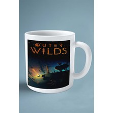Outer Wilds Oyun Baskılı Kupa Bardak Çift Taraflı Baskı Kişiye Özel Model 3
