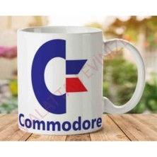 Commodore Iki Tarafı Baskılı Kupa Bardak.jpg