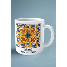 Çinici Çini Meslek Baskılı Kupa Bardak Çift Taraflı Baskı Kişiye Özel Model 6