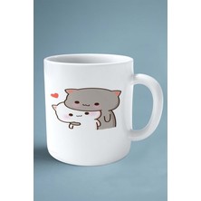 Sevgililer Günü Sevgili Kişiye Özel Baskılı Kupa Bardak Çift Taraflı Baskı Model 72