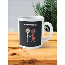 Radiohead Baskılı Kupa Bardak Kişiye Özel Desen 1