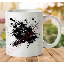 Darth Vader Mürekkep Iki Tarafı Baskılı Kupa Bardak