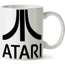 Logo Atari Iki Tarafı Baskılı Kupa Bardak