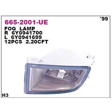 DEPO-665-2001R-UE - Sıs Lambası Sag Skoda Fabıa 99-06