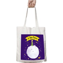 Le Petit Prince Küçük Prens Small Iki Tarafı Kalıcı Baskılı Yıkanabilir Çanta