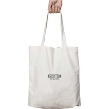 LED Zeppelin Black Iki Tarafı Kalıcı Baskılı Yıkanabilir Çanta