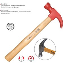 Sait Demirci Boyalı Çatal Çekiç