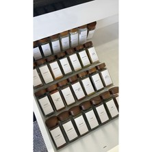 12'li Akasya Kapaklı Baharat Kavanozu Seti, Serpme Başlıklı, Türkçe Etiketli