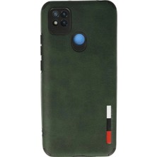 Xiaomi Redmi 9c Kılıf Loop Deri Silikon - Yeşil