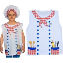 Beyaz Aşçı Kıyafeti, Şık ve Rahat Mutfak Elbisesi