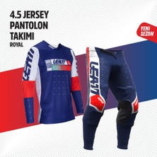 Leatt Lacivert Beyaz Jersey Pantolon Takımı