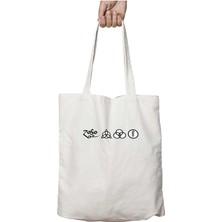 LED Zeppelin Aliceroll Iki Tarafı Kalıcı Baskılı Yıkanabilir Çanta