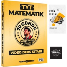 Mert Hoca Tyt 70 Günde Matematik Video Ders KİTABI+ZİHİNDENEME-KR354