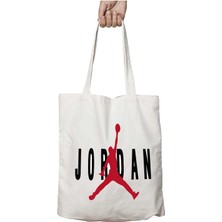 Jor Dan Basketbolcu Basketbol Iki Taraf Kalıcı Yıkanabilir Okul Plaj Omuz Bez Çanta