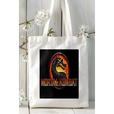 Mortal Kombat Oyun Baskılı Omuz Çanta Kişiye Özel Model 25