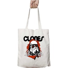 Star Wars Stormtrooper Clones Powell Peralta Ripper Iki Tarafı Kalıcı Baskılı Yıkanabilir Çanta