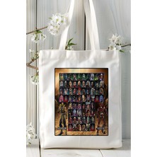 Mortal Kombat Oyun Baskılı Omuz Çanta Kişiye Özel Model 10