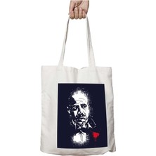 The Godfather The Offer Don Vito Corleone Iki Tarafı Kalıcı Baskılı Yıkanabilir Çanta
