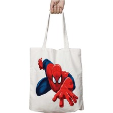 Spiderman Marvel Iki Tarafı Kalıcı Baskılı Yıkanabilir Çanta