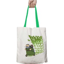 Yeşil Kulplu Hodor Game Of Thrones Yıkanabilir Omuz Çanta