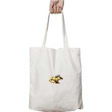 Transformers Bumblebee 2 Iki Tarafı Kalıcı Baskılı Yıkanabilir Okul Plaj Omuz Bez Çantası