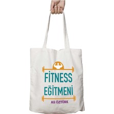 Fitness Eğitimi Iki Taraf Kalıcı Yıkanabilir Okul Plaj Omuz Bez Çanta