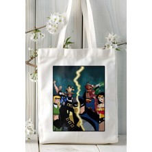 Mortal Kombat Oyun Baskılı Bez Çanta Omuz Çantası Kişiye Özel Model 30