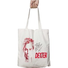 Dexter Yabancı Dizi Iki Taraf Kalıcı Yıkanabilir Okul Plaj Omuz Bez Çanta