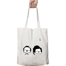 Napoleon And Kıp Dynamıte  Plus Pın Vote For Pedro Iki Tarafı Kalıcı Baskılı Yıkanabilir Çanta