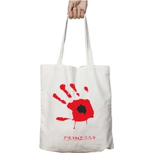 A Marca Dokunma Iki Taraf Kalıcı Yıkanabilir Okul Plaj Omuz Bez Çanta