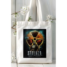 Stalker Oyun Baskılı Omuz Çanta Kişiye Özel Model 6