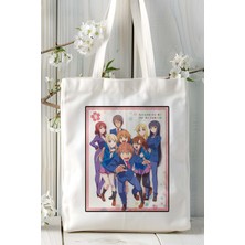 Sakurasou No Pet Na Kanojo Baskılı Bez Omuz Çantası Kişiye Özel Model 1