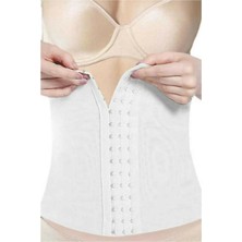 Kadın Agraflı Bel Lohusa Korse  1 Beden Küçültür