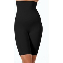 Kadın Dikişsiz Paçalı Toparlayıcı Korse Bel Silikonlu