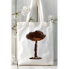 Bomba Baskılı Bez Çanta Kişiye Özel Model 3