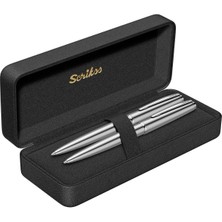 Scrikss & WizDesign 78M Tükenmezkalem + Versatil Ikili Set ( Ömür Boyu Garantili - Lüks Kutulu - İsme Özel Tasarım )