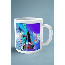 Spin Rhythm Mobil Oyun Baskılı Kupa Bardak Çift Taraflı Baskı Kişiye Özel Model 4